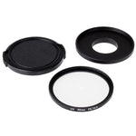 Xiaomi Xiaoyi 4K+ / 4K、Xiaoyi Lite、Xiaoyiスポーツカメラ用52mm UVフィルター レンズフィルター キャップ付き