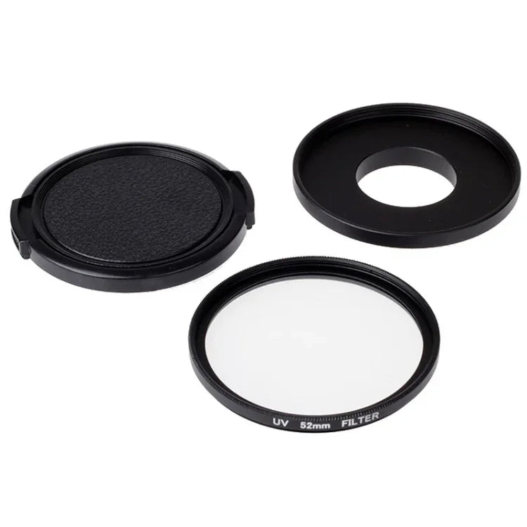 Xiaomi Xiaoyi 4K+ / 4K、Xiaoyi Lite、Xiaoyiスポーツカメラ用52mm UVフィルター レンズフィルター キャップ付き