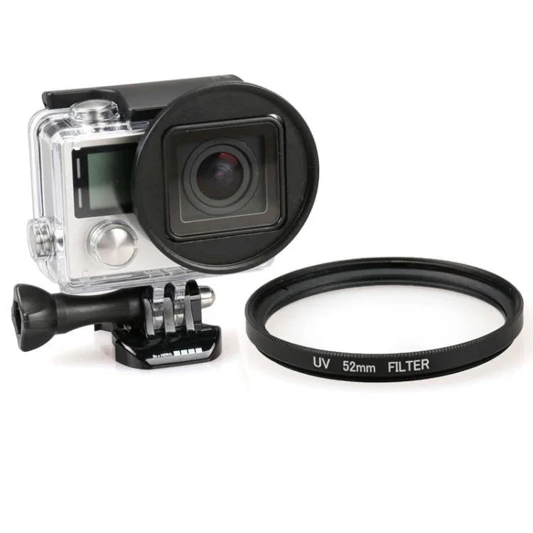 GoPro HERO4 / 3+用52mm円形UVレンズフィルター