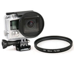 GoPro HERO4 / 3+用52mm円形UVレンズフィルター