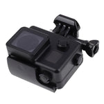 GoPro HERO4 /3+用ブラックエディション防水ハウジング保護ケース バックル基本マウント付き、防水深度：10m
