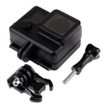 GoPro HERO4 /3+用ブラックエディション防水ハウジング保護ケース バックル基本マウント付き、防水深度：10m