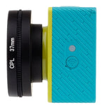 37mm CPLフィルター 円偏光レンズフィルター キャップ付き Xiaomi Xiaoyi 4K+ / 4K, Xiaoyi Lite, Xiaoyi スポーツカメラ用, 37mm CPLフィルター