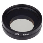 37mm CPLフィルター 円偏光レンズフィルター キャップ付き Xiaomi Xiaoyi 4K+ / 4K, Xiaoyi Lite, Xiaoyi スポーツカメラ用, 37mm CPLフィルター