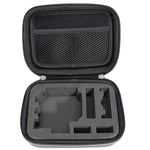 衝撃吸収防水 ポータブル トラベルケース GoPro, Insta360, DJI 他アクションカメラアクセサリー用, サイズ: 16cm x 12cm x 7cm