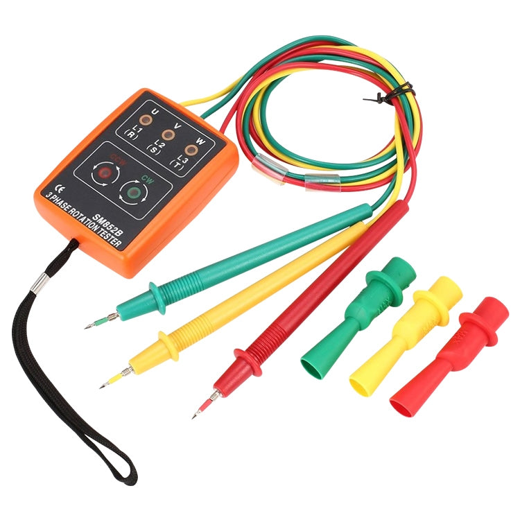 SM852B 3相回転テスター インジケーター検出メーター