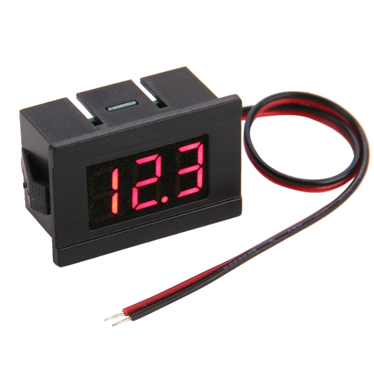 V33D 2線式ミニデジタル電圧計、電圧測定範囲：DC 4.5-120V、S-DT-0534G、S-DT-0534L、S-DT-0534R