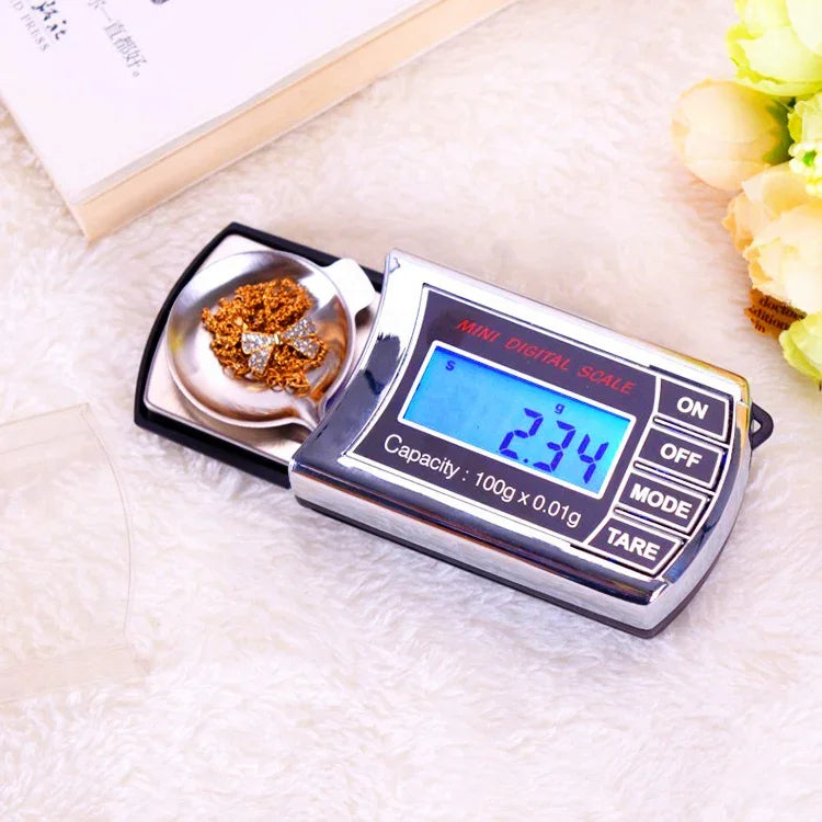 ミニデジタルスケール（0.01g～100g）、0.01g～100g