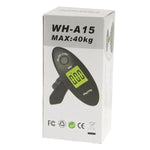 40kg x 100g LCD電子旅行用荷物重量計（WH-A15）、WH-A15