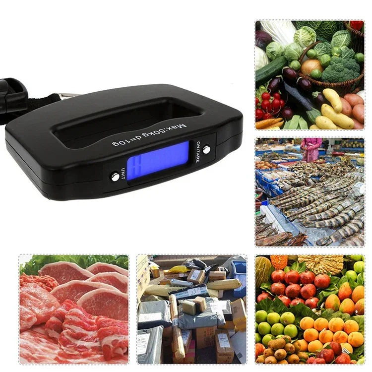 50kg電子旅行用荷物スケール、50kg