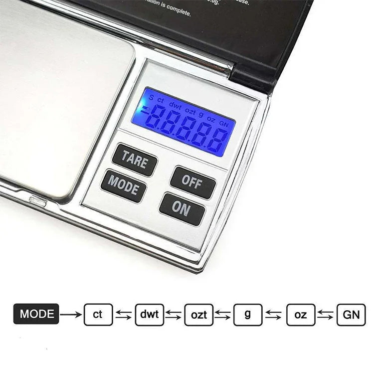 1000g / 0.1gデジタルダイヤモンドスケール、1000g / 0.1g