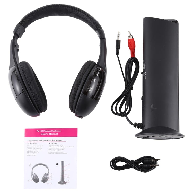 MH2001 Hi-Fi 5イン1 レシーバー＋エミッター ワイヤレスヘッドホン