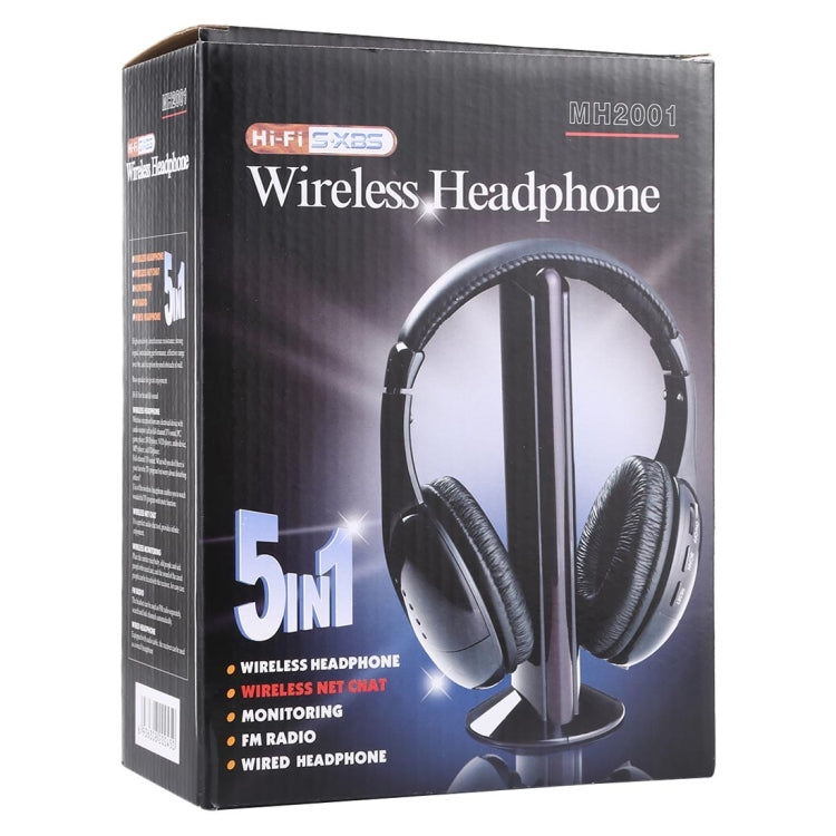 MH2001 Hi-Fi 5イン1 レシーバー＋エミッター ワイヤレスヘッドホン
