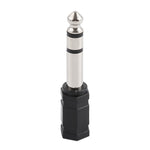 6.35mmオス - 3.5mmステレオジャックアダプターソケット、6.35mmオス - 3.5mmメス
