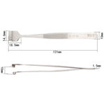 BEST BST-91-5T SAプロフェッショナルステンレスシリコンウェーハ用ウェーハピンセット, BST-91-5T