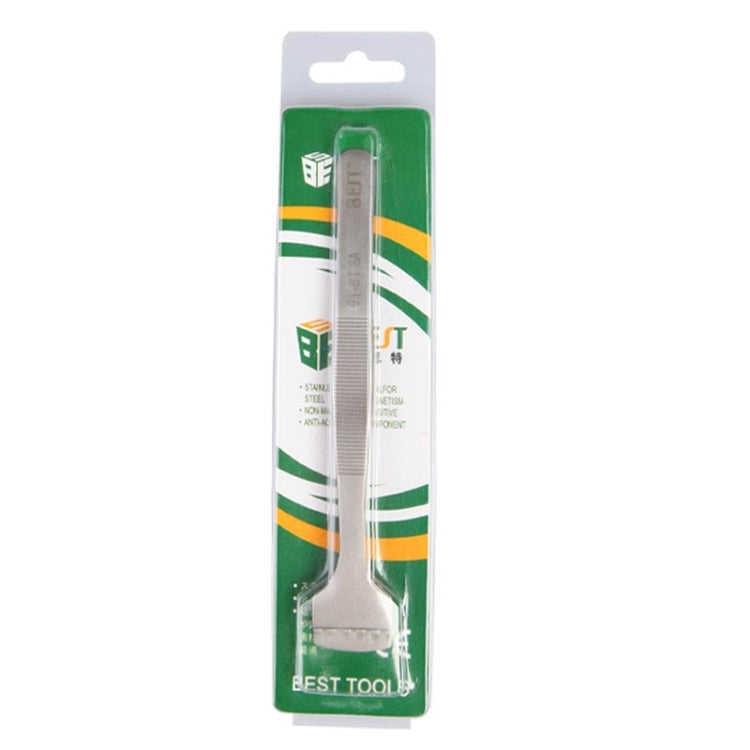 BEST BST-91-6T SAプロフェッショナルステンレスシリコンウェーハ用ウェーハピンセット, BST-91-6T