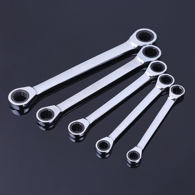 プロフェッショナル両頭ラチェットレンチセット, 5個セット
