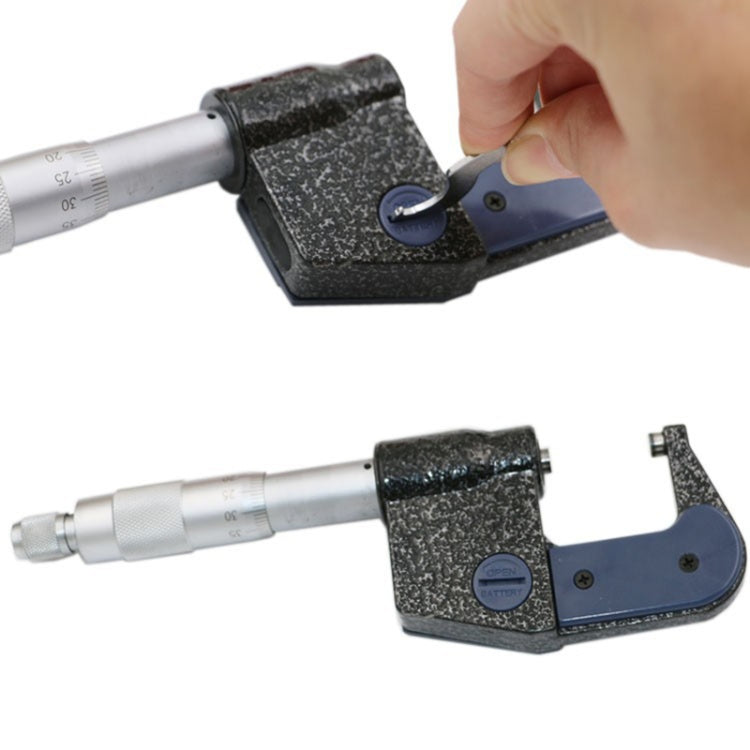 25mm（1インチ）電子デジタルマイクロメーター（分解能0.001mm）、0-25 mm