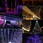 クリスマスパーティー用、30 LED、2モードフラッシュ、電池式、3mピンクライト、3mグリーンライト、3mパープルライト、3mイエローライト、3mブルーライト、3m暖白色、3m白色ライト