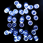 クリスマスパーティー用、20 LED 2モードフラッシュ、電池式、2m暖白色、2m白色ライト