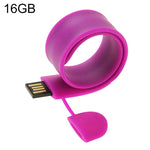 シリコンブレスレットUSBフラッシュディスク 16GBメモリー、16GB、16GB（オレンジ）、16GB（ピンク）、16GB（パープル）