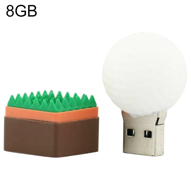 16GB ゴルフスタイルUSBフラッシュディスク、2GB、4GB、8GB、16GB