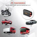 TK103A GPS / SMS / GPRSトラッカー 車両追跡システム デュアルSIMカード対応 車・タクシー・トラック専用設計 TK103A