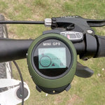キーチェーン型ハンドヘルドミニGPSナビゲーション USB充電式位置検索トラッカー アウトドア旅行用（グリーン） キーチェーントラッカー