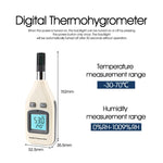 BENETECH GM1362 1.45インチスクリーン デジタル湿度・温度計 GM1362