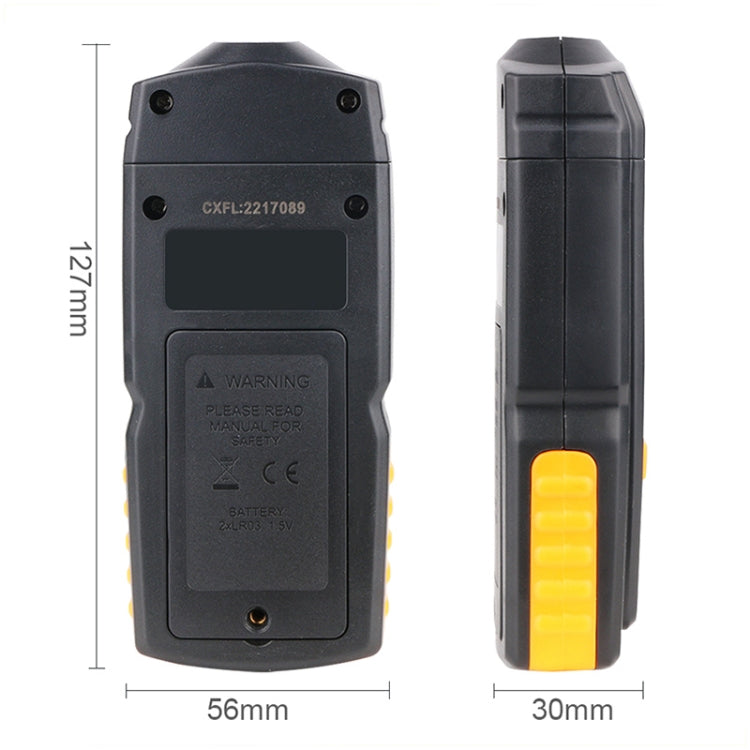 BENETECH GM8905 ハンドヘルドデジタルレーザータコメーター、測定範囲：2.5-99999RPM、GM8905