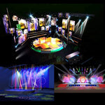 DMX Party Disco DJ Bar Colorful Pattern Lighting
