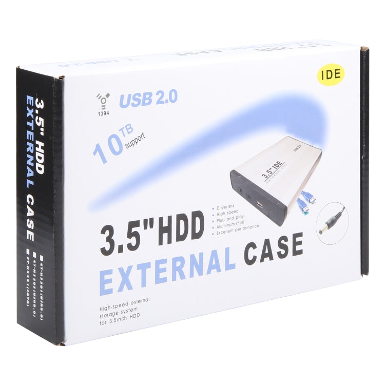 3.5インチ HDD 外付けケース、IDEハードドライブ対応、EUプラグ、IDE（EUプラグ）、IDE（英国プラグ）