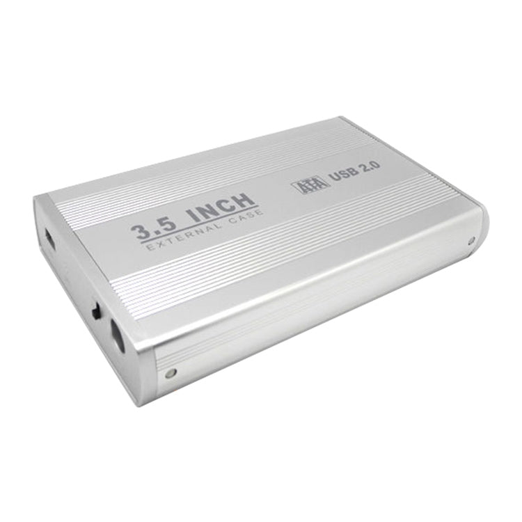 3.5インチ HDD SATA 外付けケース、USB 2.0対応、2.0A電源付きSATA、1.5A電源付きSATA