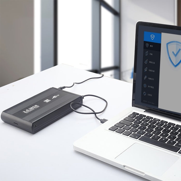 3.5インチ HDD SATA 外付けケース、USB 2.0対応、2.0A電源付きSATA、1.5A電源付きSATA