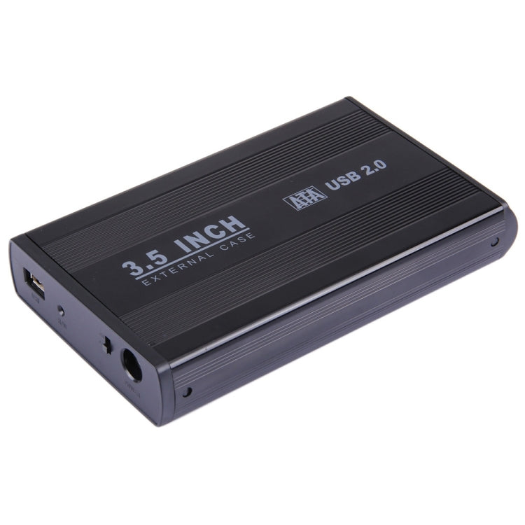 3.5インチ HDD SATA 外付けケース、USB 2.0対応、2.0A電源付きSATA、1.5A電源付きSATA