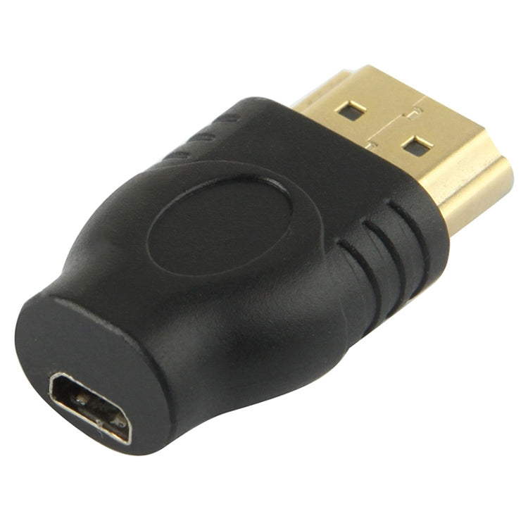 ゴールドメッキHDMI 19ピンオスからマイクロHDMIメスアダプター、HDMIオスからマイクロHDMIメス