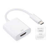 Macbook 12インチ / Chromebook Pixel 2015用、HDMIメス（ホワイト）