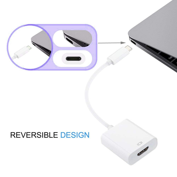 Macbook 12インチ / Chromebook Pixel 2015用、HDMIメス（ホワイト）
