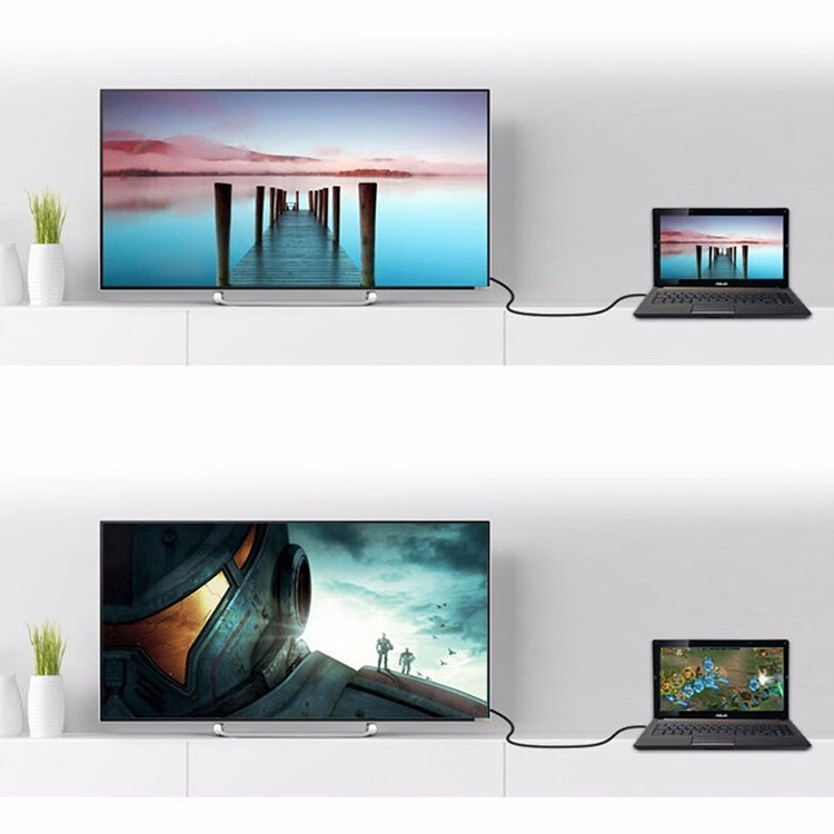 1.8m HDMI（タイプA）オスからDVI 24+1ピンオスアダプターケーブル