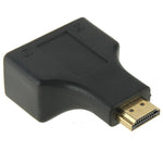 30m HDMIからデュアルポートRJ45ネットワークケーブルエクステンダー Cat 5e/6対応 3D HDTVアップ、デュアルRJ45 ブラック