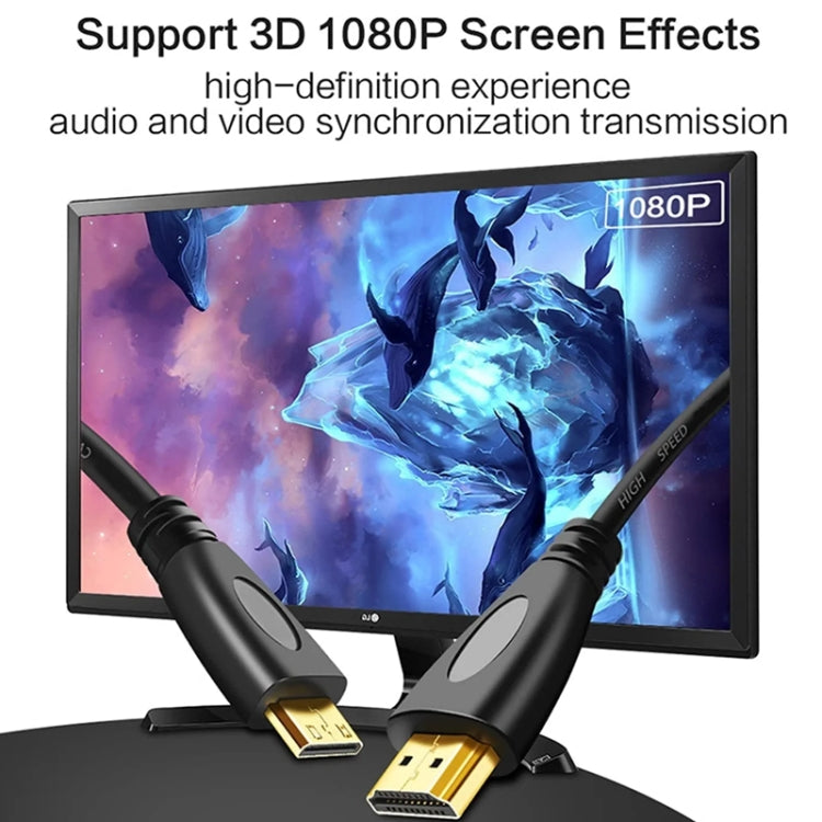 1.4バージョン ゴールドメッキ19ピンHDMIオスからHDMIオスコイルケーブル、3D / イーサネット対応、長さ：60cm（最大2mまで延長可能）、HDMI AMからAM