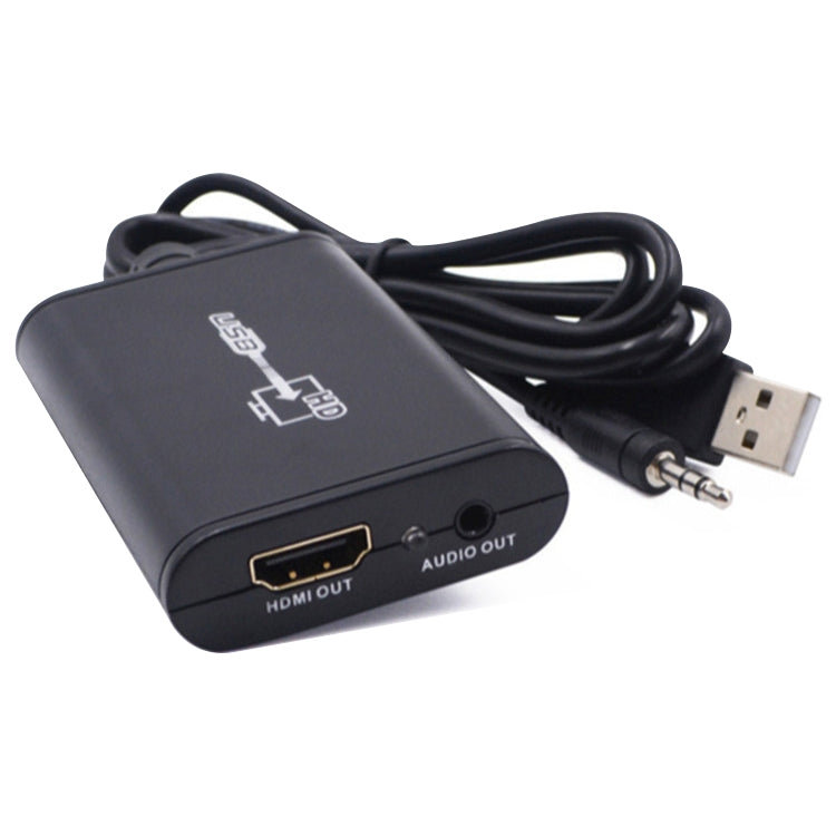USB 2.0 - HDMI HDビデオリーダー HDTV対応、フルHD 1080P対応、USB 2.0