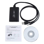 USB 2.0 - HDMI HDビデオリーダー HDTV対応、フルHD 1080P対応、USB 2.0