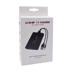 USB 2.0 - HDMI HDビデオリーダー HDTV対応、フルHD 1080P対応、USB 2.0