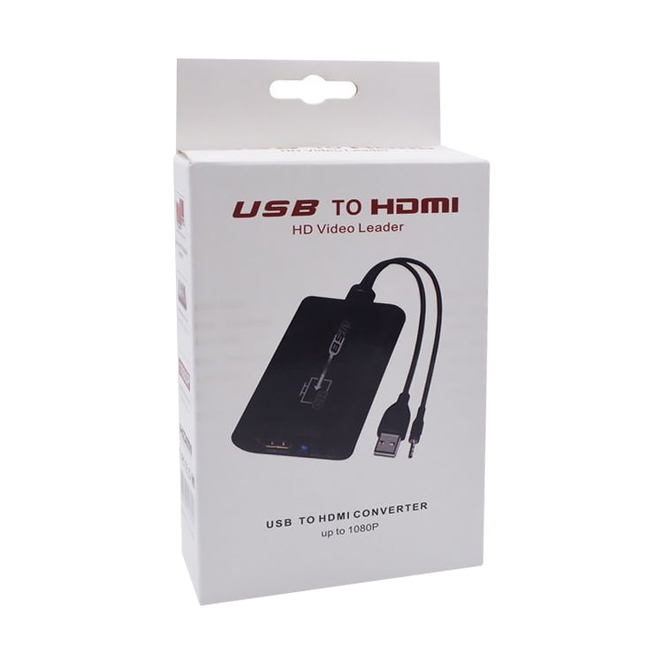 USB 2.0 - HDMI HDビデオリーダー HDTV対応、フルHD 1080P対応、USB 2.0