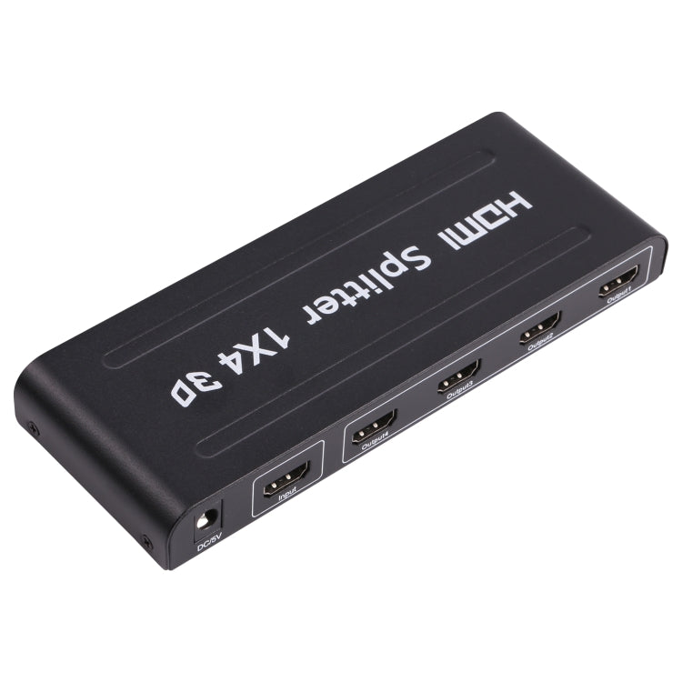 1080P 1x4 HDMIスプリッター、1.4バージョン、EUプラグ、1x4 HDMI V1.3