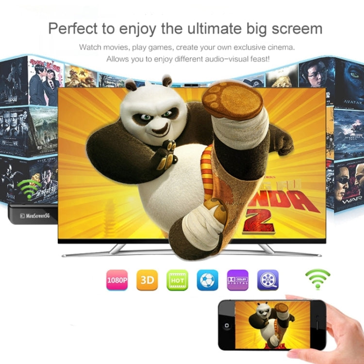 Miradisplay WiFi HDMIディスプレイドングル / Miracast Airplay DLNAディスプレイレシーバードングル