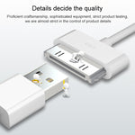 2m 30ピン データ同期ケーブル iPhone 4 & 4S、iPhone 3GS / 3G、iPad 3 / iPad 2 / iPad対応