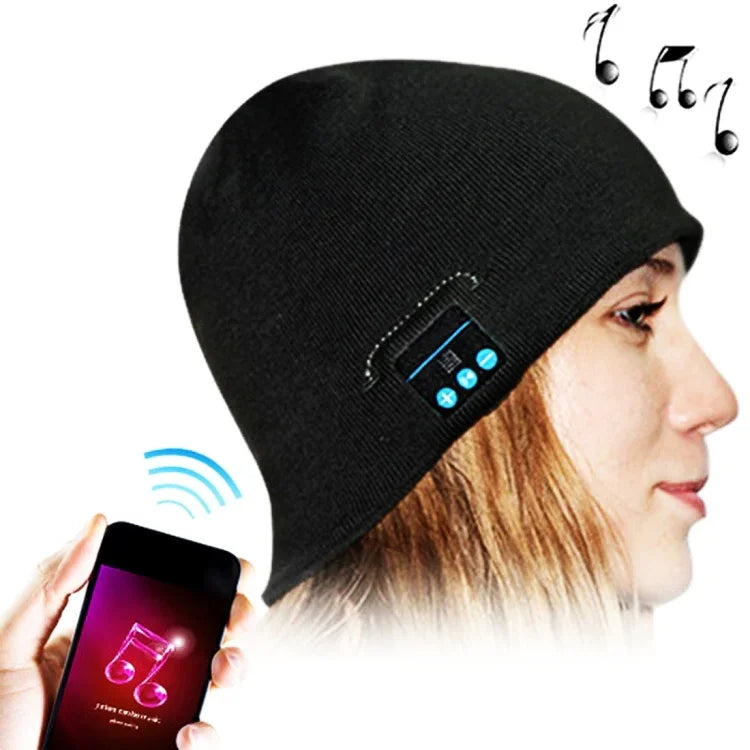 Bluetoothヘッドセット付き暖かい冬用帽子、iPhone 5 & 5S／iPhone 4 & 4Sおよびその他Bluetoothデバイス対応