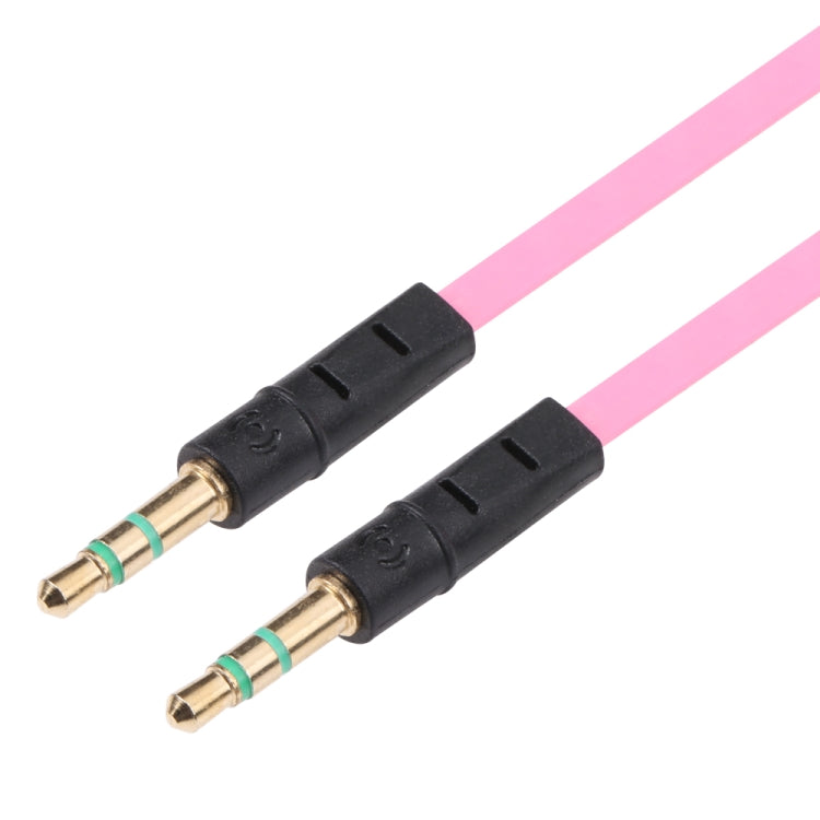 ヌードルスタイル3.5mmジャックイヤホンケーブル、iPhone 5 / iPhone 4 & 4S / 3GS / 3G / iPad 4 / iPad mini / mini 2 Retina / New iPad / iPad 2 / iTouch / MP3対応、長さ：1m